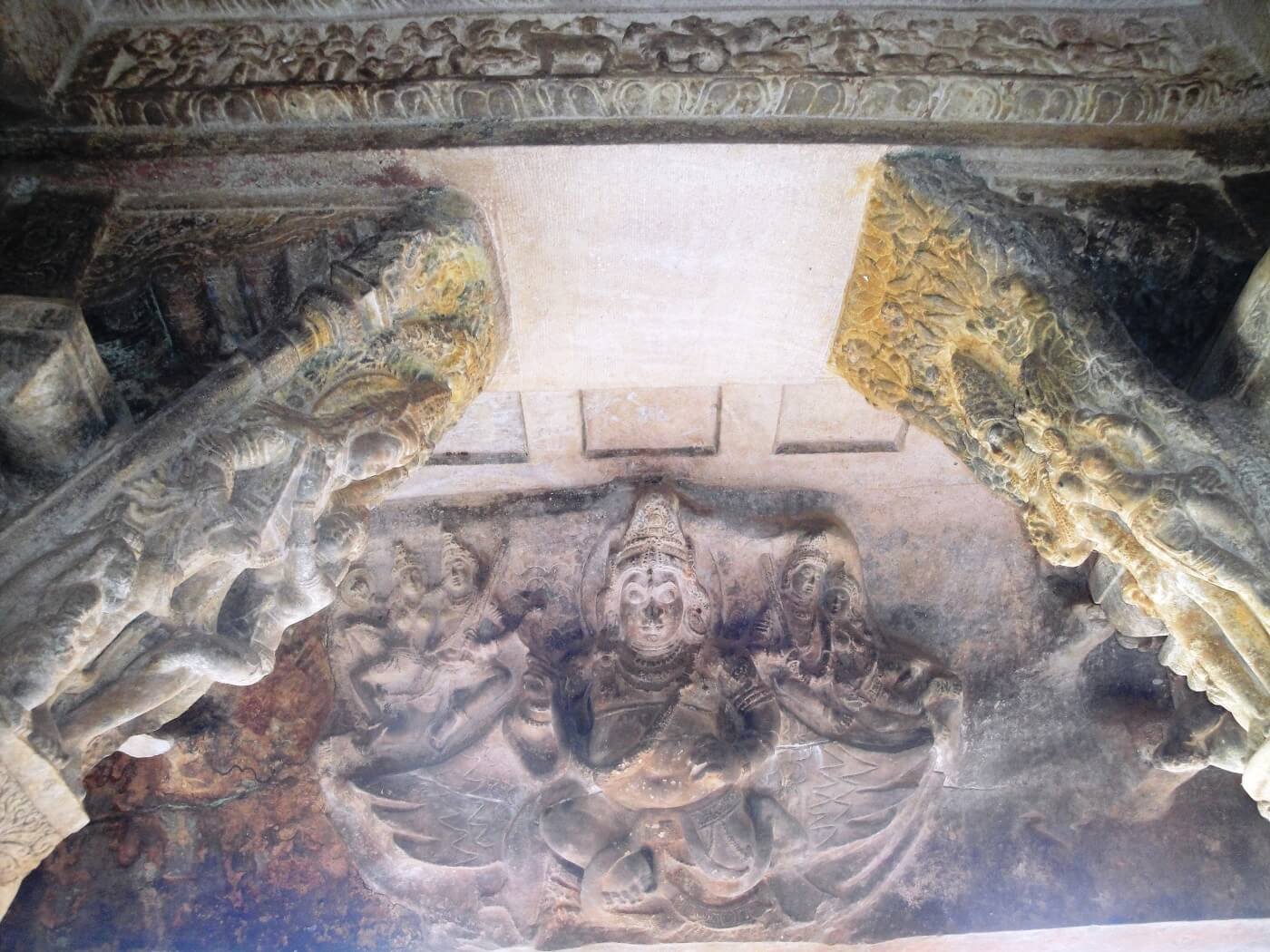 Badami Cave 3 Painting
