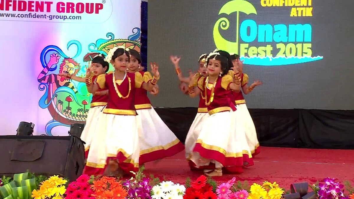 Children Show at Onam Kerala