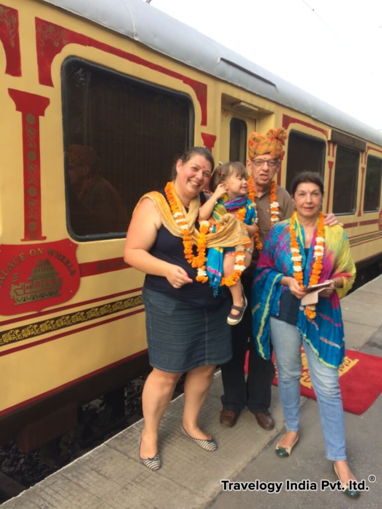 Palace on Wheels Guests