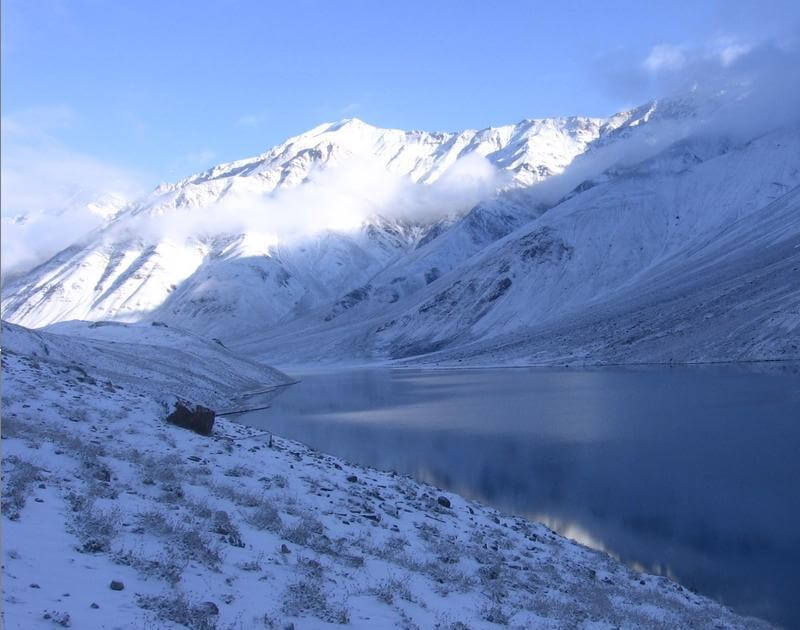 Chandratal Lake at Winter