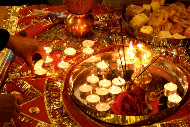 Lakshmi Pooja at Diwali