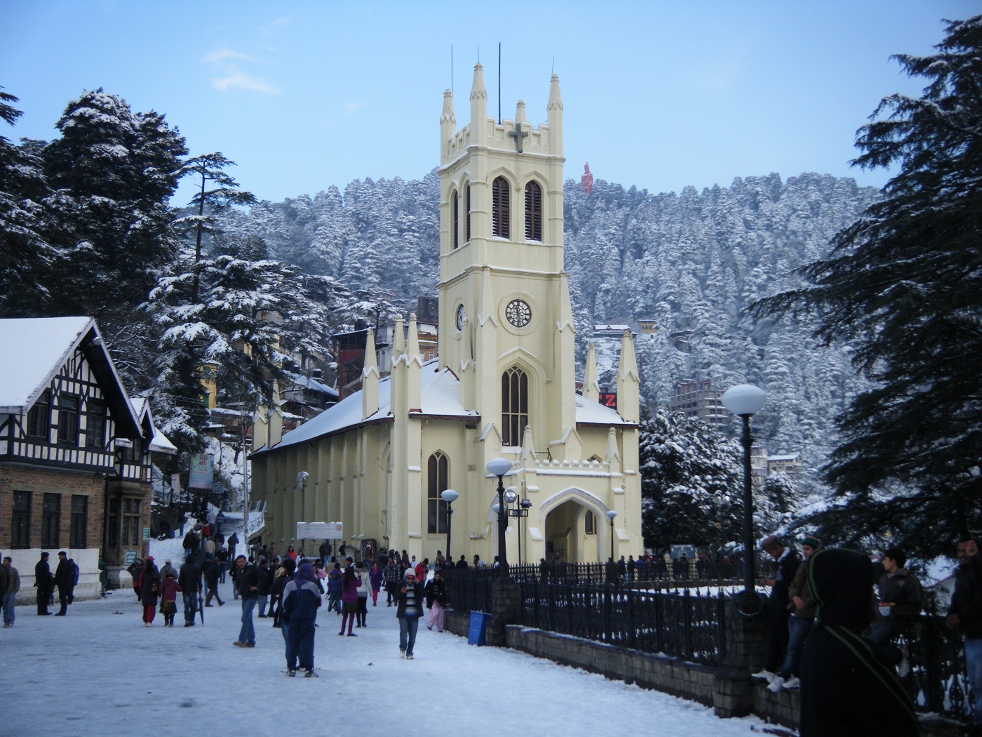 Shimla View in Winter