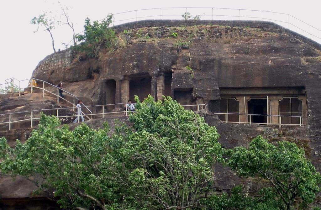 Pandav Caves in Panchmarhi Madhya Pradesh