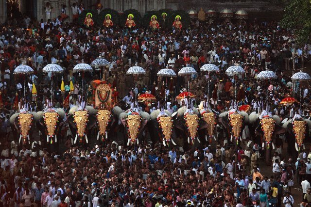 Adoor Gajamela Festival in Kerala