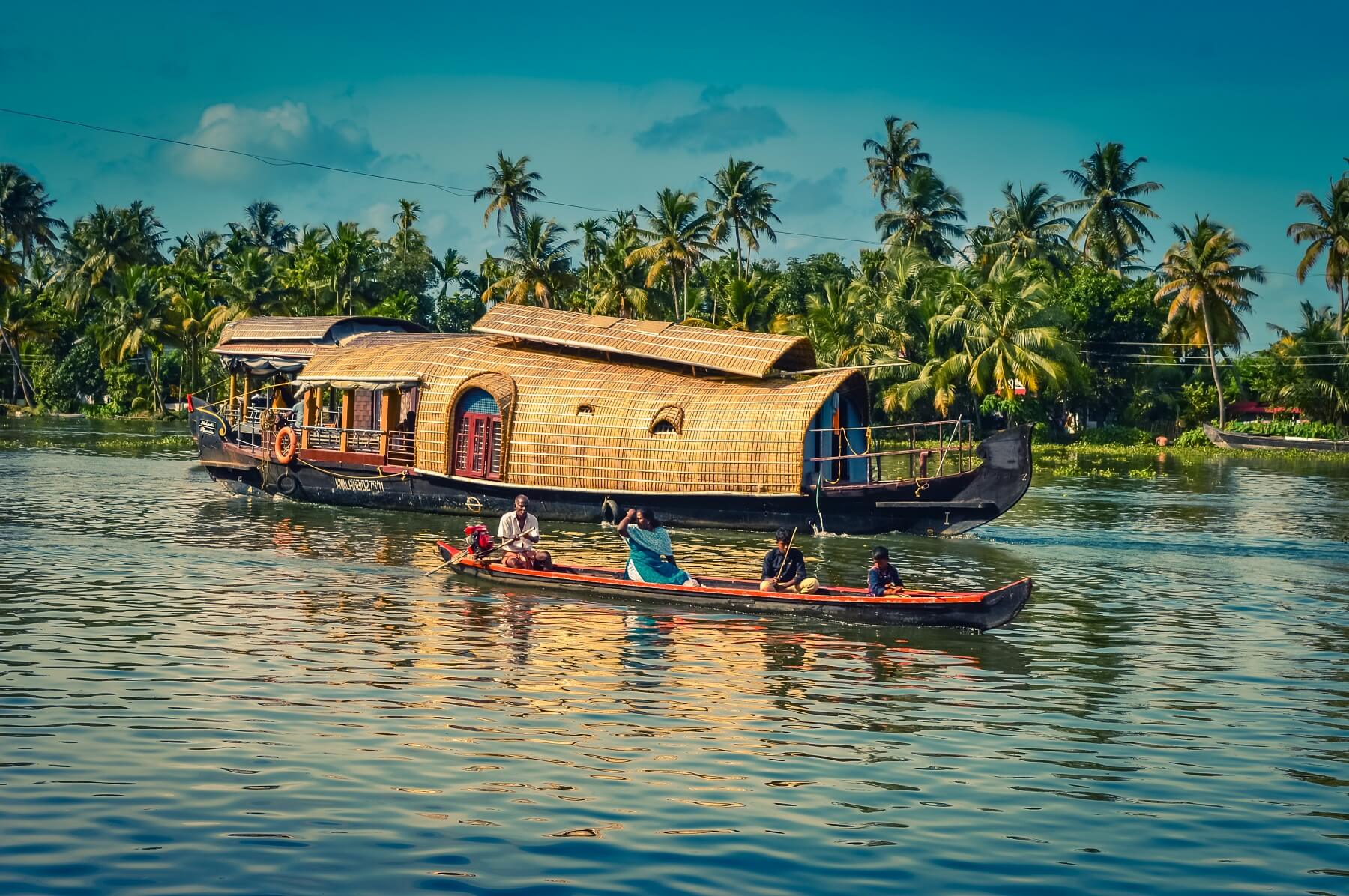 Alleppey Backwaters, Kerala