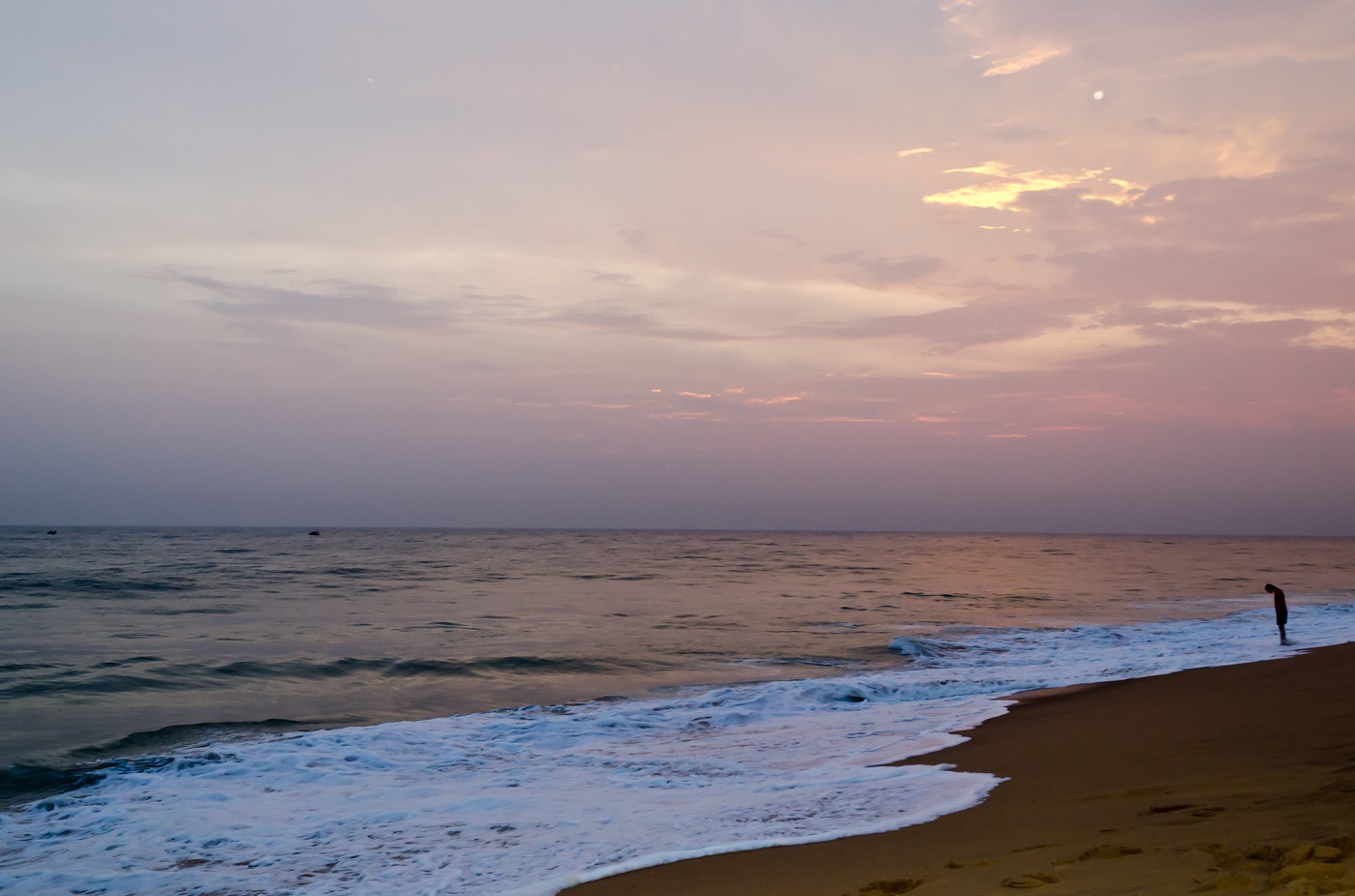 Sunset at Poovar Beach, Kerala