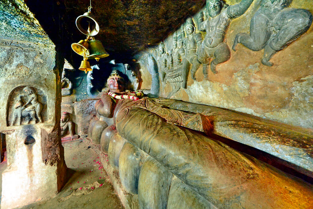 Undavalli caves, Andhra Pradesh