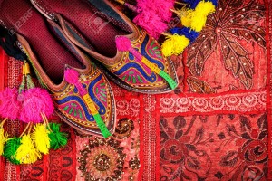 Jaipur Colorful Shoes Shopping