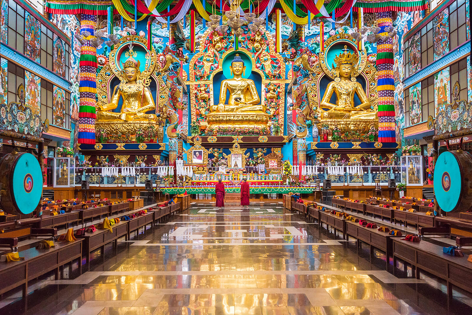 Bylakuppe Buddhist Golden Temple, Mysore