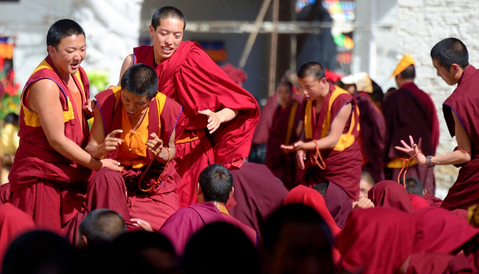 Monks Debating, Drepung Monastery