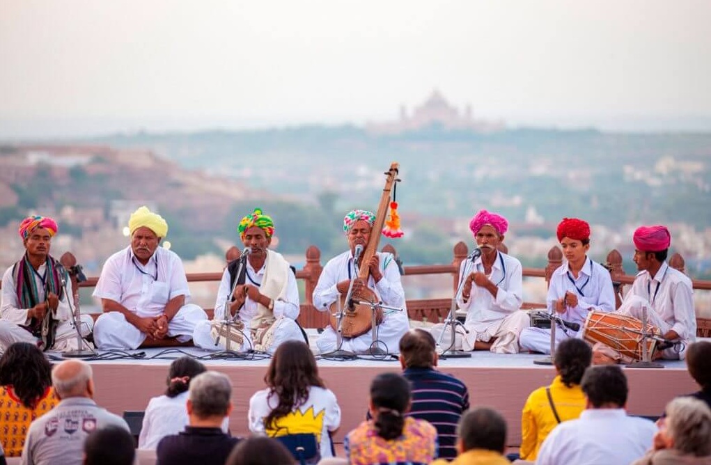 Jodhpur RIFF Manganiyar Musicians Performance