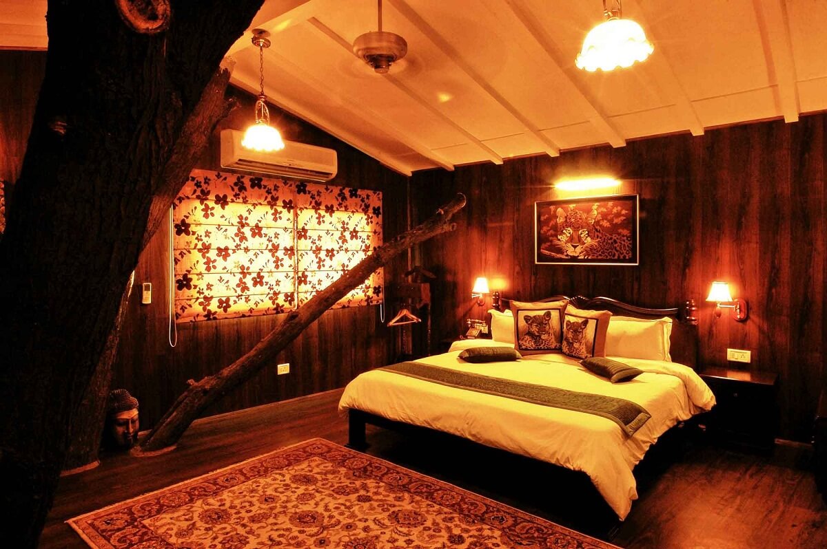 The Tree House Resort Bedroom Jaipur