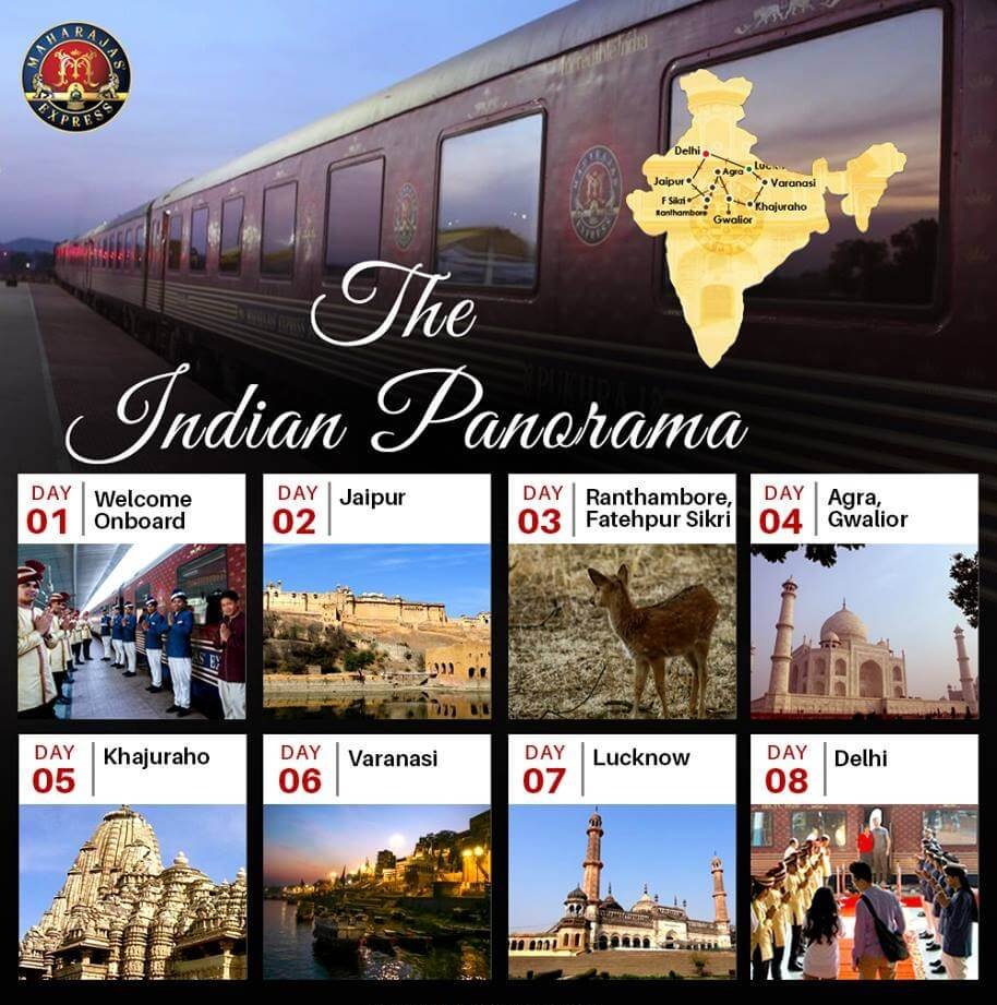 Indian Panorama journey of Maharajas Express