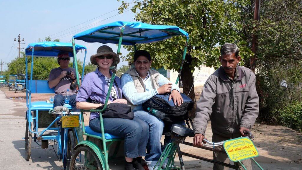 Cycle Rickshaw Ride at Bharatpur National Park