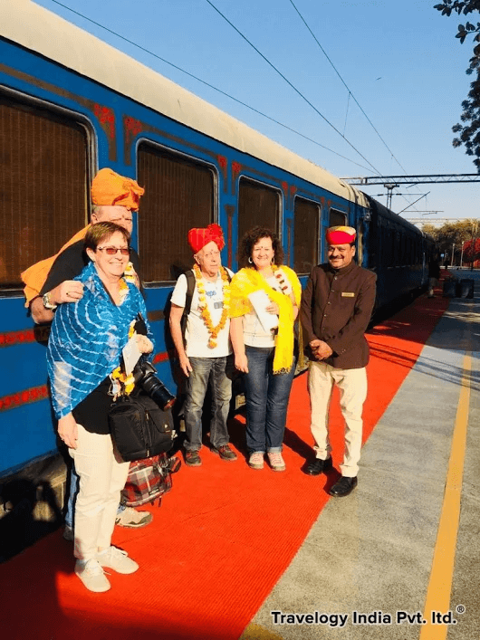 Palace on Wheels Train Guest