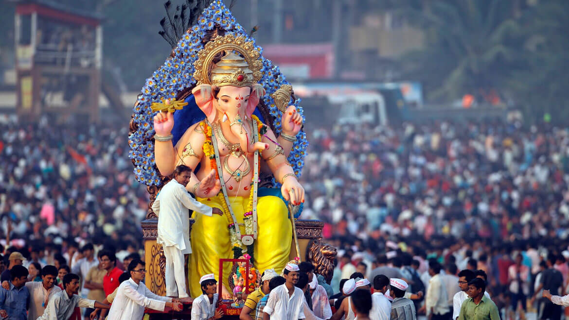 Ganesh Chaturthi Celebration in India