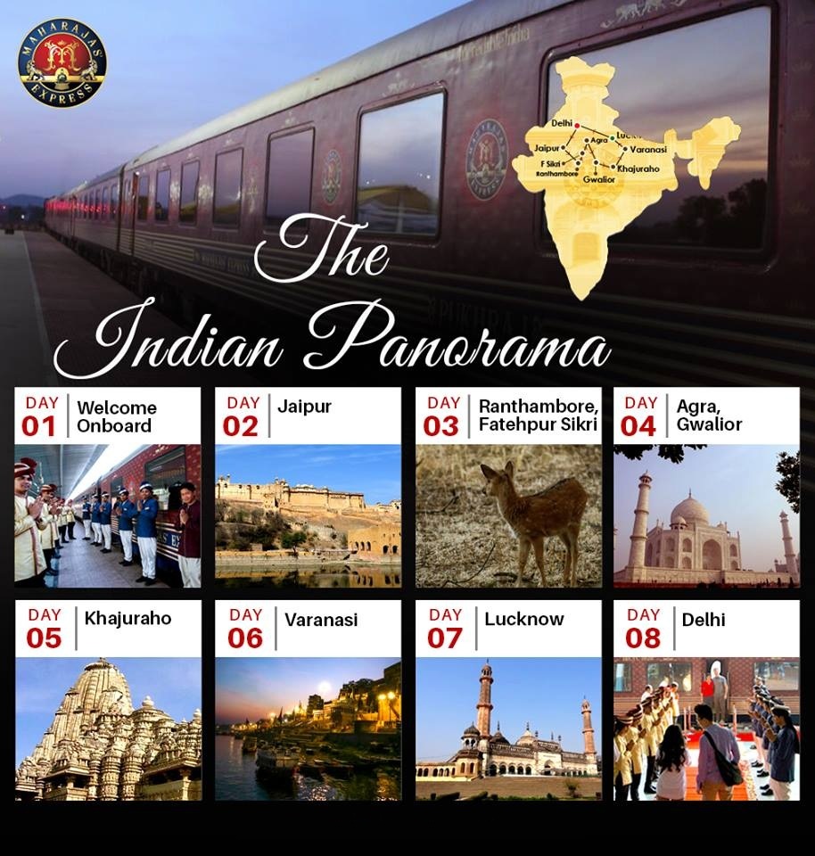 Indian Panorama of Maharajas Express