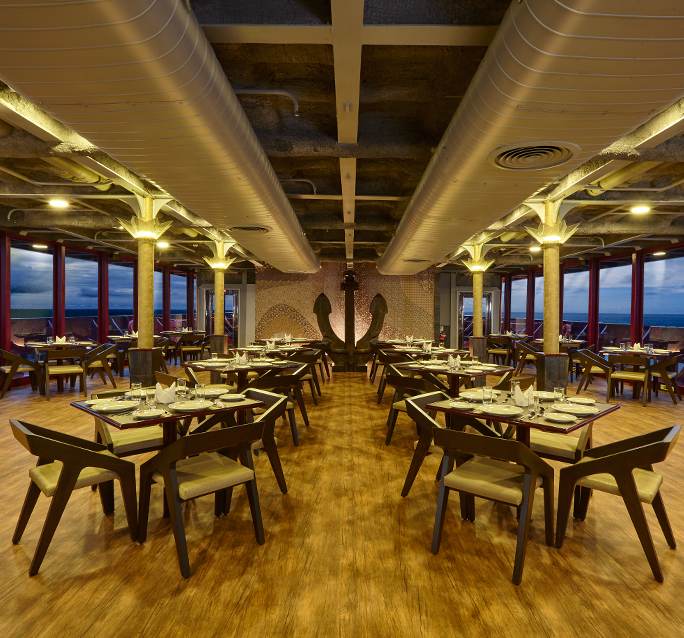 Ancora Restaurant Inside The Ship