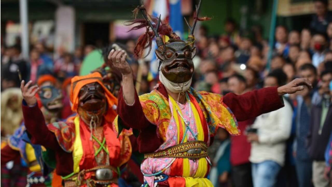 Tribe Dance at Tawang Festival