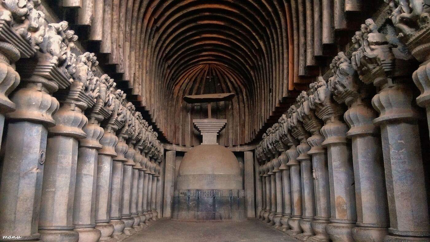 Ashokan Pillar at Karla Caves