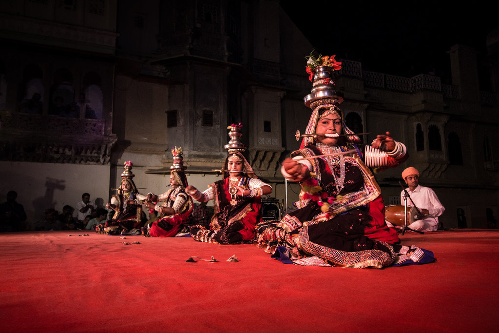 Terah Taali Dance, Rajasthan