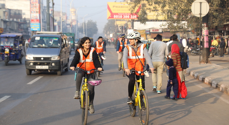 cycle tour From Dhaula Kuan to Gyarah Murti