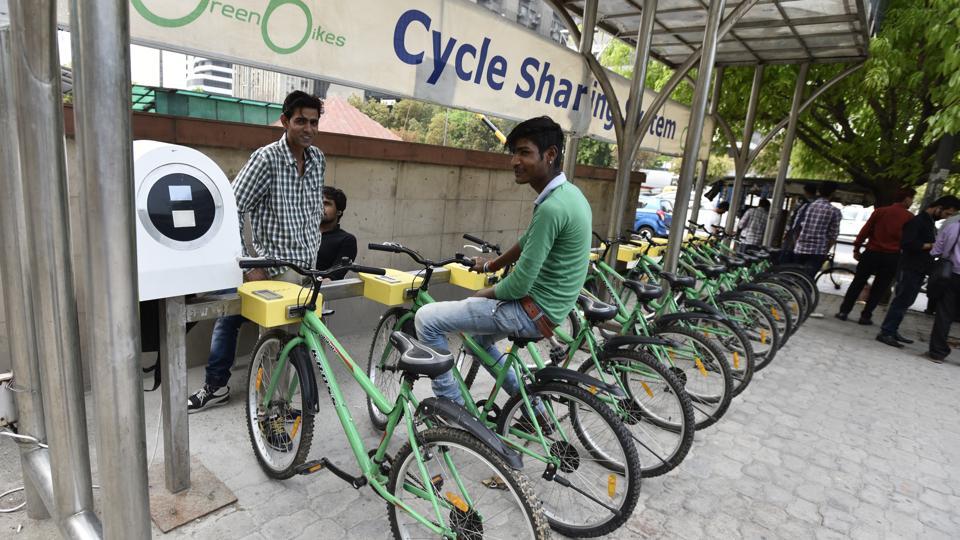 cycle tour Gurgaon-Faridabad Road