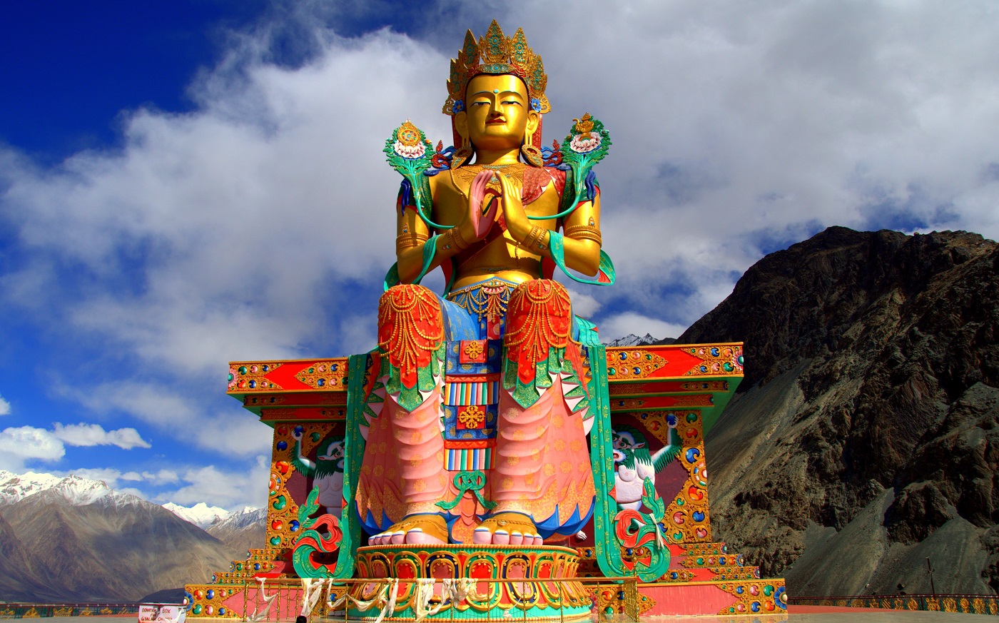 Maitreya Buddha Statue, Leh