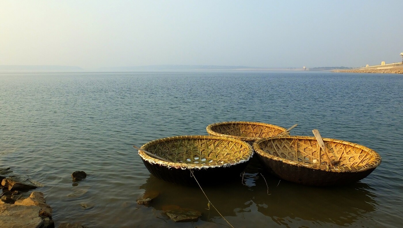 Boating at Nagarjuna Sagar Lake