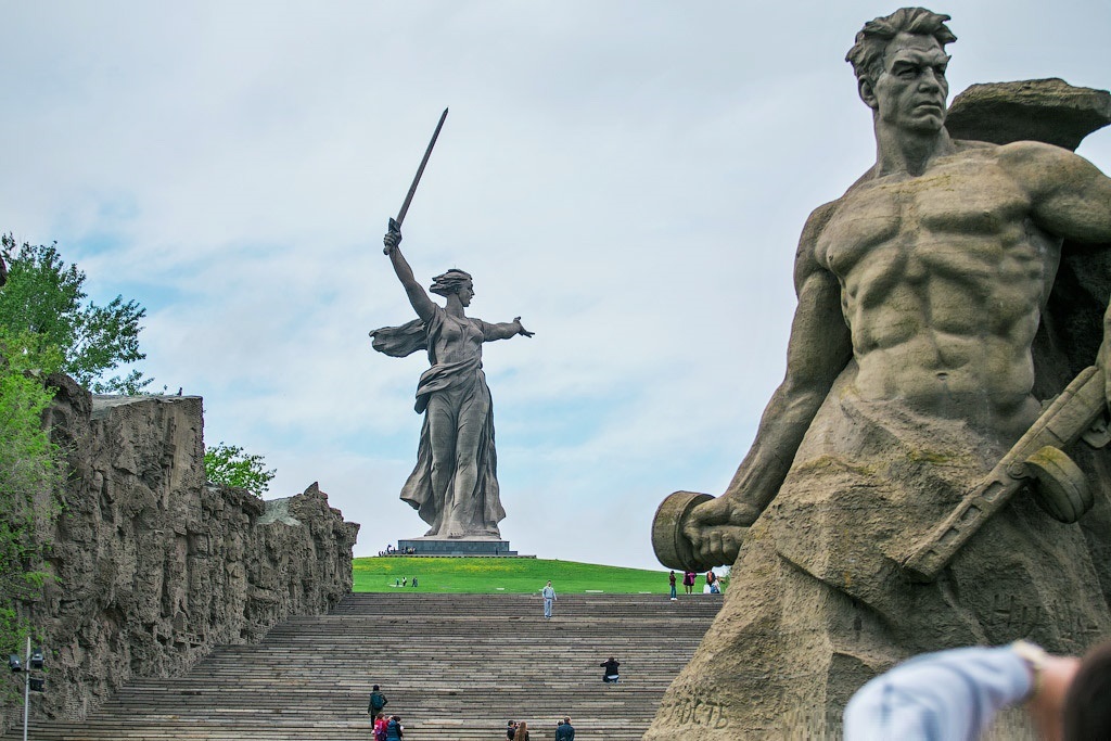 The Motherland Calls Statue, Russia