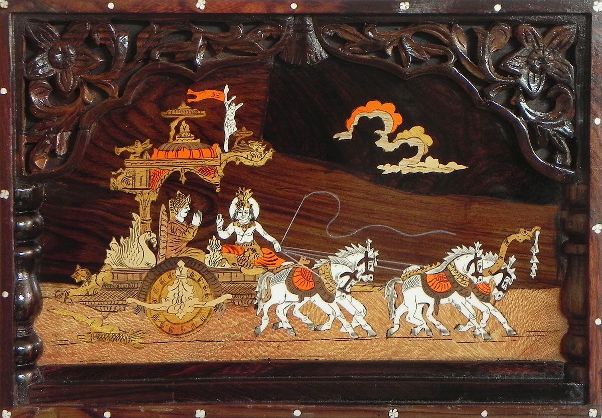Rosewood Painting Karnataka