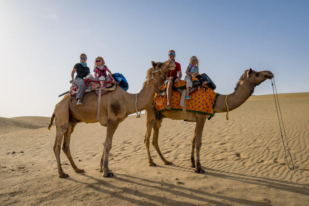 Jaisalmer Camel Safari with Kids