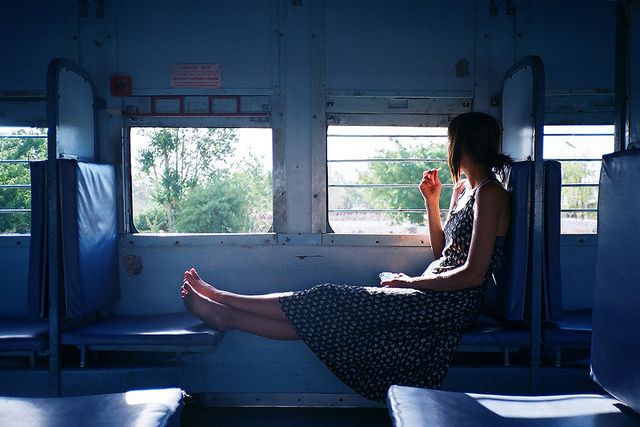 Window Seat in Train India