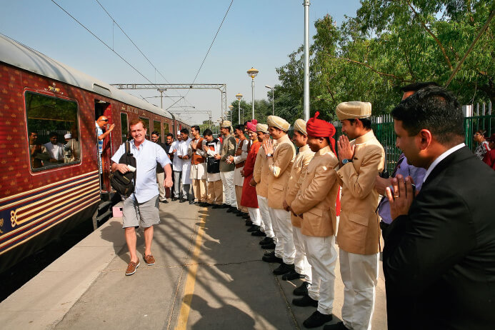 Maharaja Express Welcome Guest