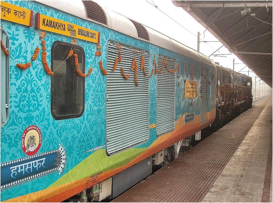 Humsafar Express (Agartala - Bangalore Cantonment)