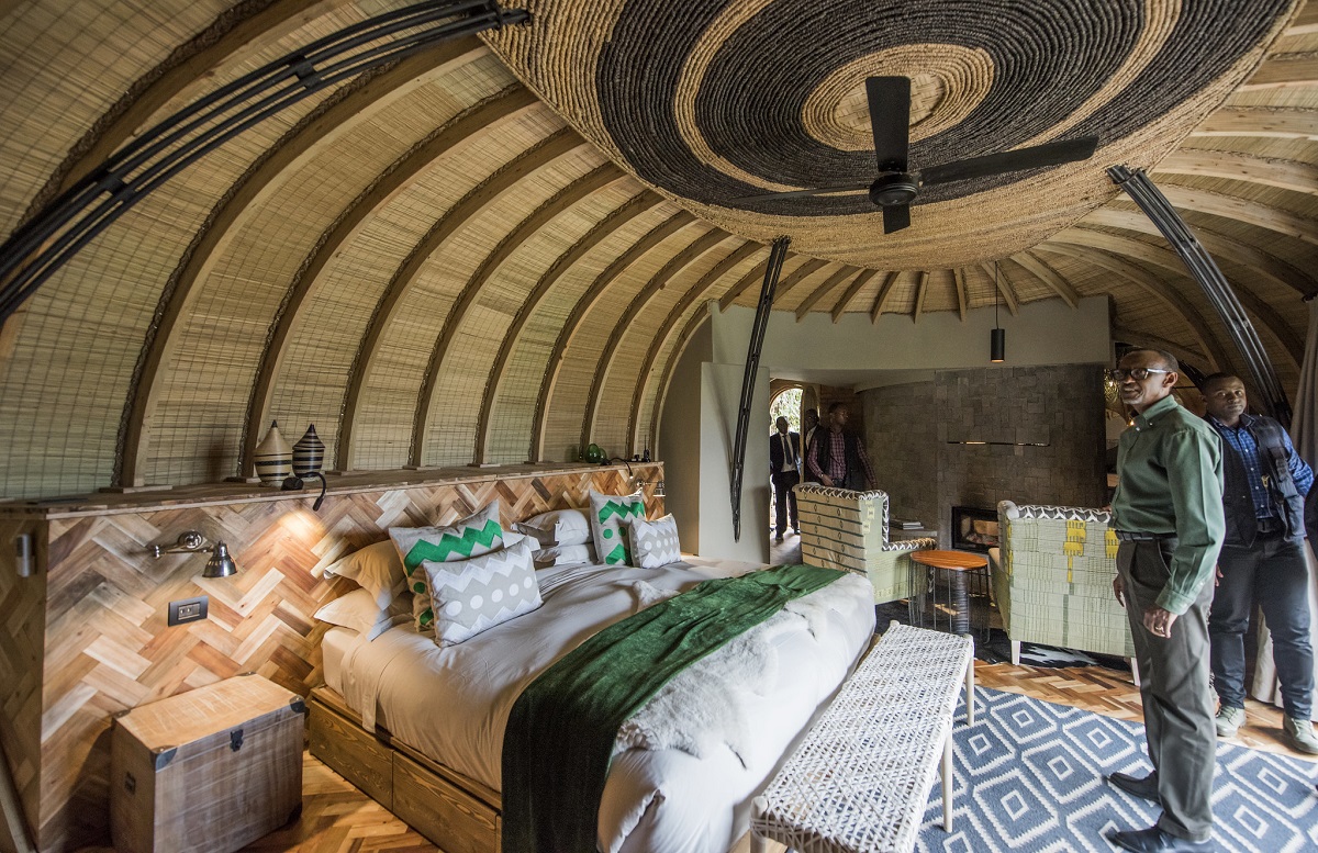 Bisate Lodge Bedroom, Rwanda