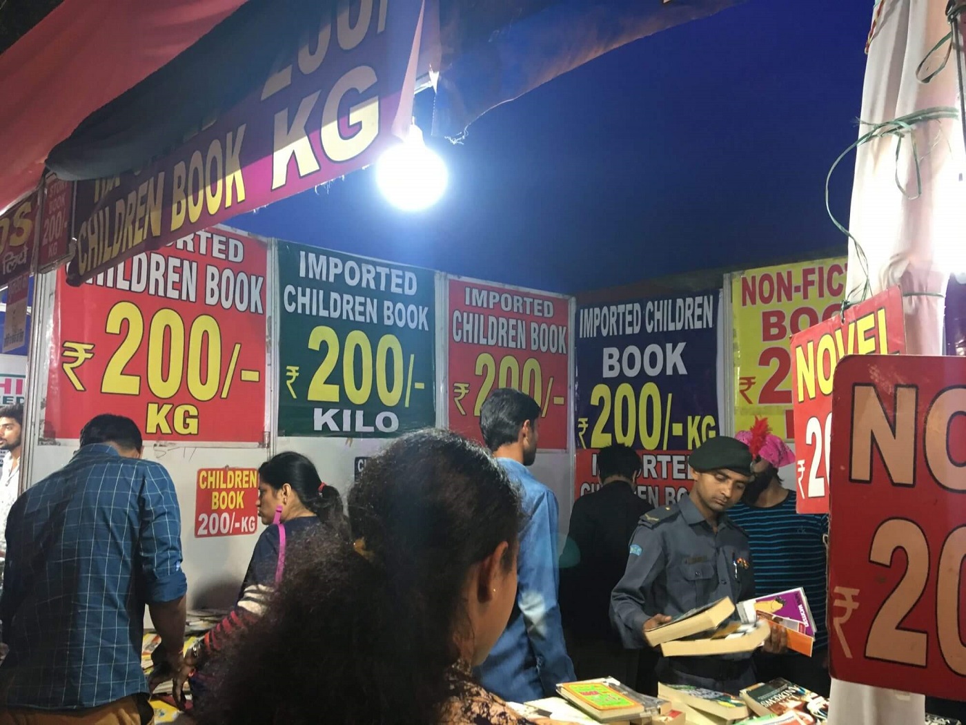 Book Stall at Taj Mahotsav Agra