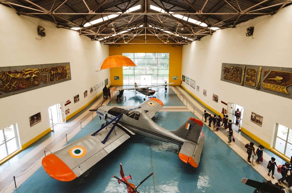 Inside Hal Aerospace Museum Bangalore