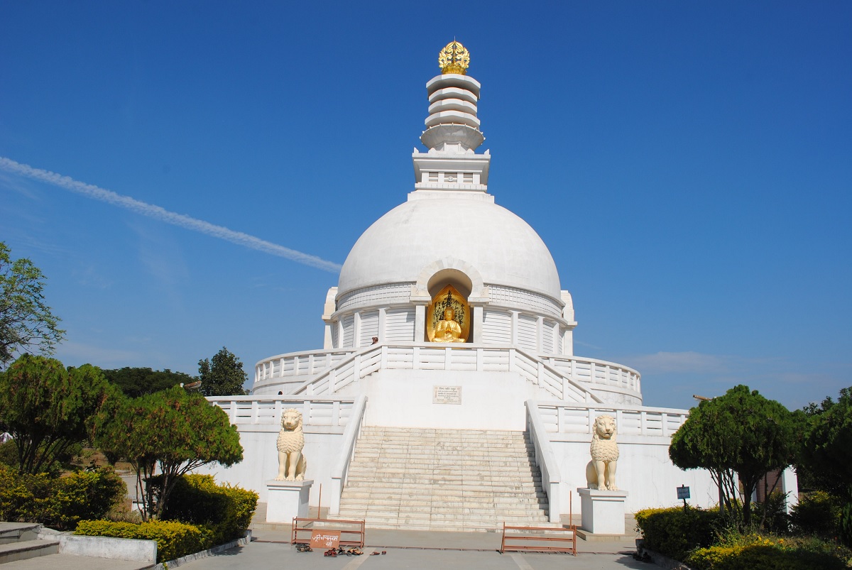 Shanti Stupa Rajgir