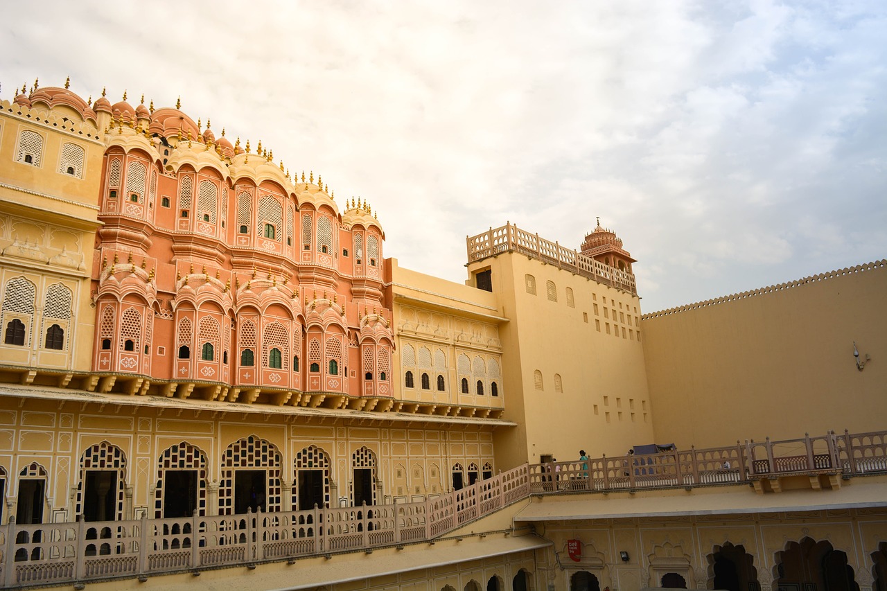 Indian sari palace